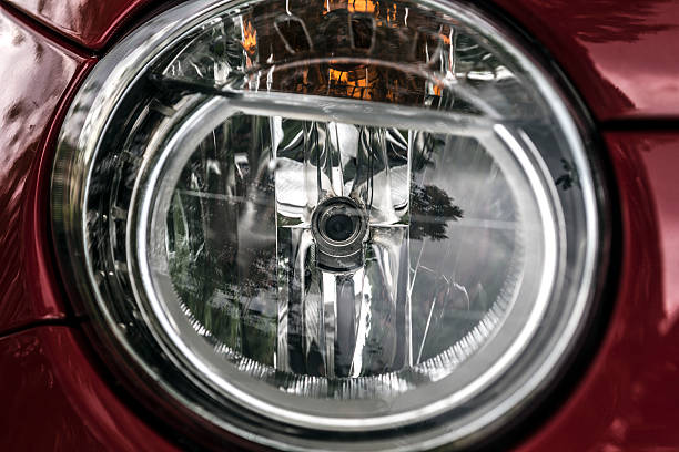 istock red car round headlights 585619858