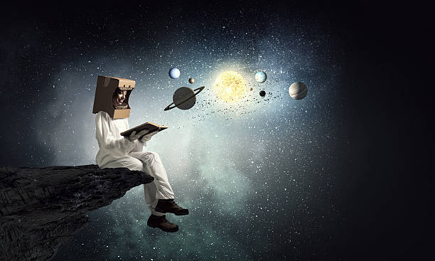 istock Dreaming to explore space . Mixed media 585623886