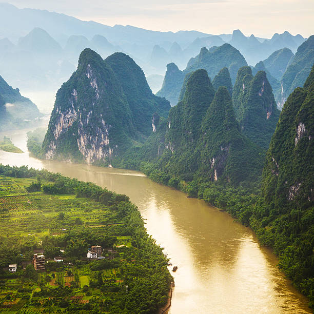 istock China Guilin Messire mountain scenery 585627128