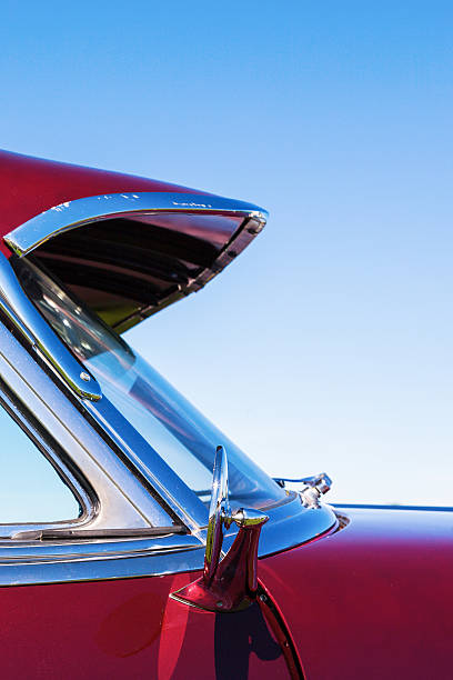 istock Windshield of an old classic car 585628504