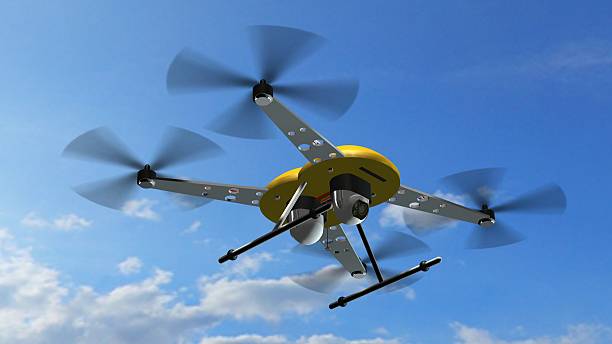 istock drone quadrocopter with camera in flight 585768386