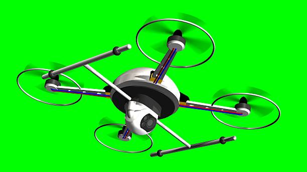 istock drone quadrocopter with camera in flight on green screen 585769246