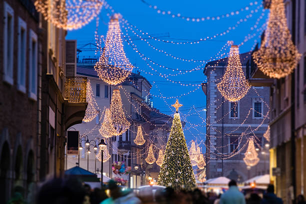 Christmas in Rimini, Corso d'Augusto - Italy