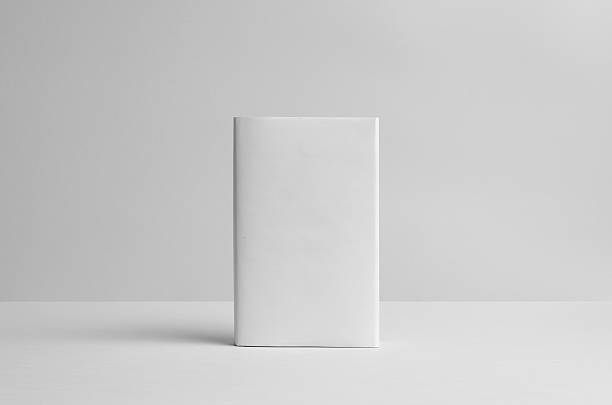 istock Hardcover Book Mock-Up - Dust Jacket. Front. Wall Background 585769652