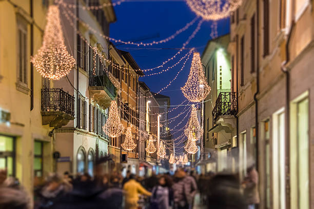 istock Christmas in Rimini, Corso d'Augusto - Italy 585769678