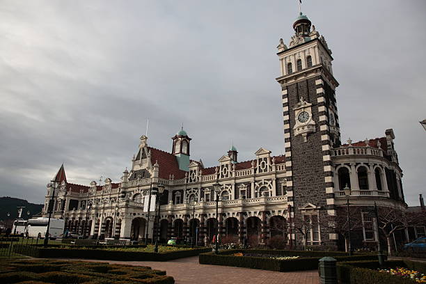 istock Dunedin railway station, New Zealand 585770264