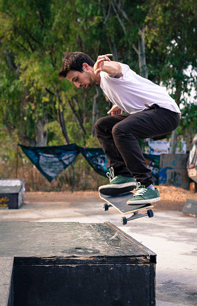 istock ollie skate trick 585770660