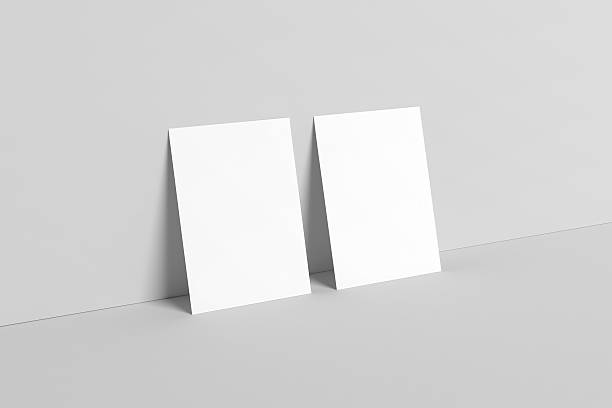 istock A6 Flyer / Postcard Mock-Up - Wall Background - Illustration 585778484