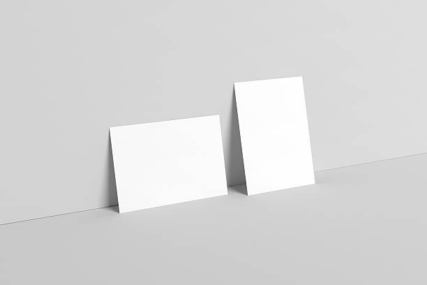istock A6 Flyer / Postcard Mock-Up - Wall Background - Illustration 585778618
