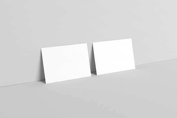 istock A6 Flyer / Postcard Mock-Up - Wall Background - Illustration 585778796