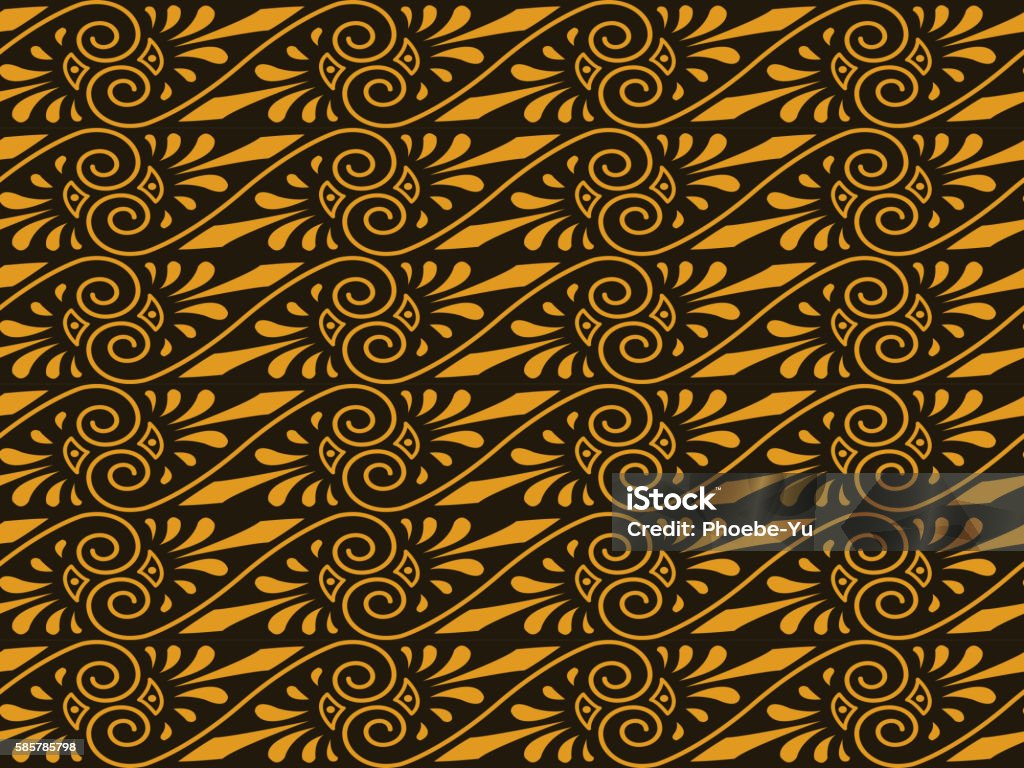 Hình Ảnh Nền Liền Mạch Cổ Xưa Của Hoa Dây Leo Xoắn Ốc Màu Nâu Thổ ...