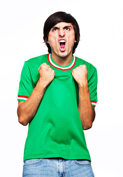 istock Man shouting of emotion 585791118