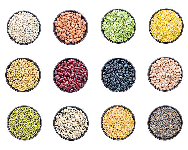 istock Mixed beans and lentils in bowl 585792966