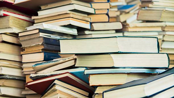 istock variety of books close up view 585796412