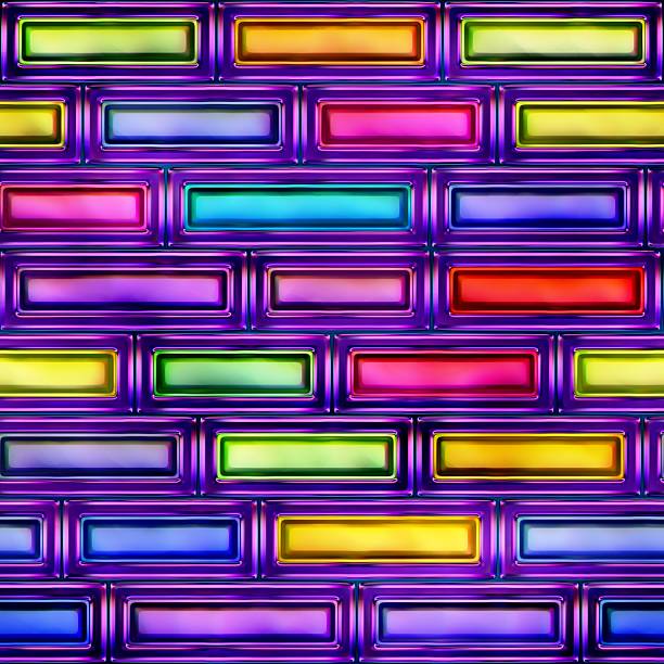 istock Seamless texture abstract shiny colorful background 2D illustration 585796990
