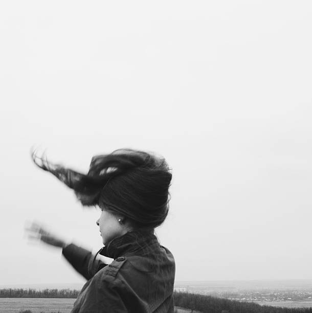 istock Freedom traveler woman. 585797782