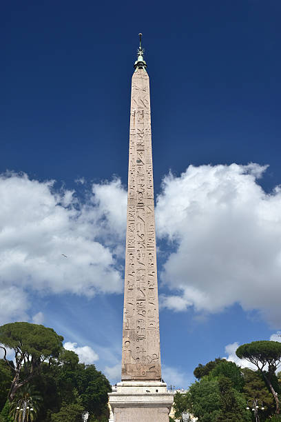 istock Egyptian obelisk in Rome 585800150