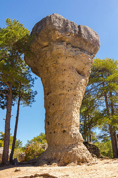 istock Rocks with capricious forms the enchanted city of Cuenca, Spain 585801512