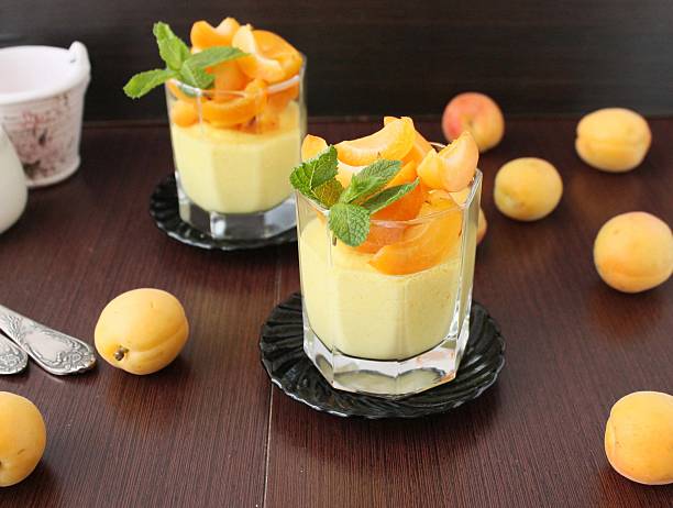 istock apricot Panna Cota 585804628