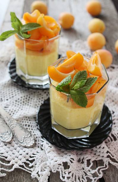 istock apricot Panna Cota 585804656