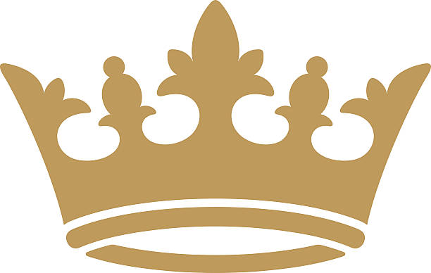 illustrazioni stock, clip art, cartoni animati e icone di tendenza di icona di corona  - crown