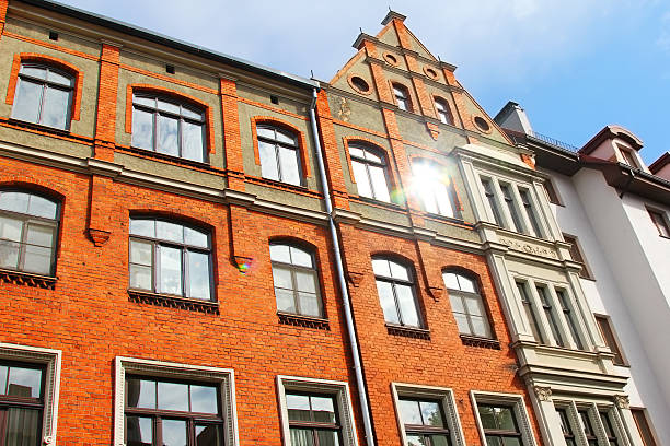 istock The facade of the old building. Riga, Latvia 585809962