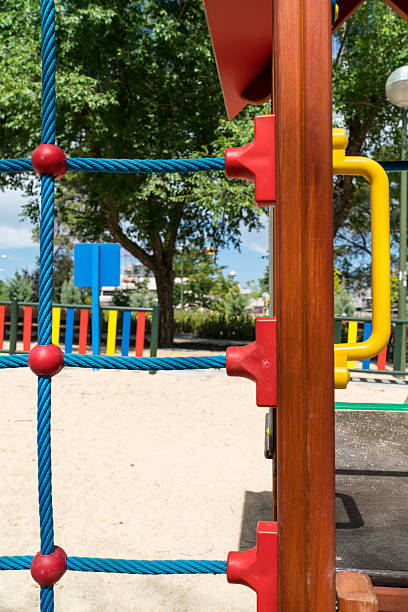 istock Modern playground in close-up 585810142