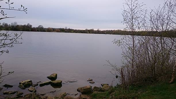 istock Delightful view of the river at Ferry Meadows 586044412