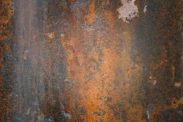 Photo of The vintag rusty grunge steel textured background