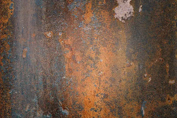 The vintag rusty grunge steel textured background