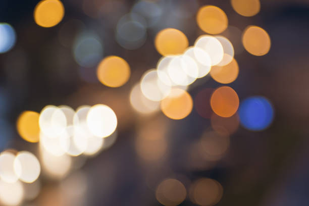 istock Abstract blurred night city lights..Blur backgrounds concept. 586053810