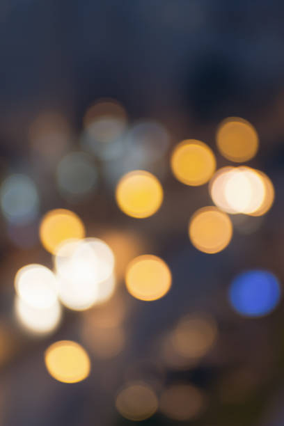 istock Abstract blurred night city lights..Blur backgrounds concept. 586053850