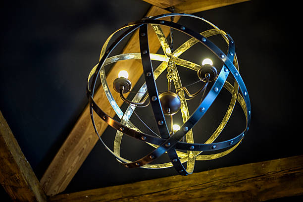 istock Design chandelier decorated with lighting 586055024