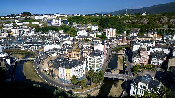 istock Seaport in Luarca, Asturias 586061754