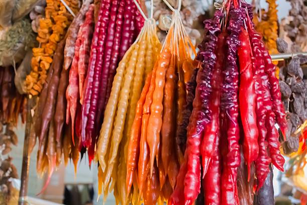 istock churchkhela Georgian market 586063076