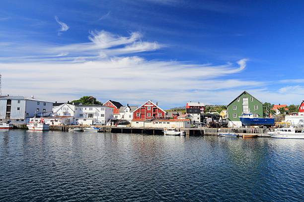 istock Norway fishing village 586063312