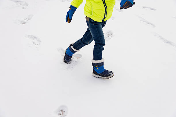istock Little boy enjoying the snow 586066746