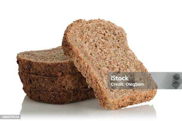 Sliced Bread Wholemeal With Seeds Stock Photo - Download Image Now -  7-Grain Bread, Bread, Brown - iStock
