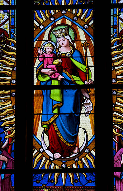 istock Interior of St. Michael's Church 586076736