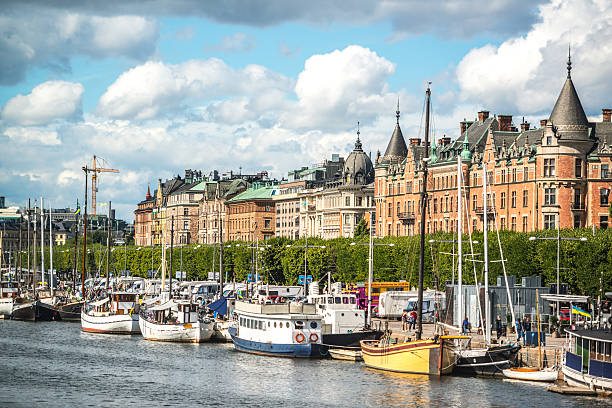 istock Stockholm cityscape, Sweden 586077822