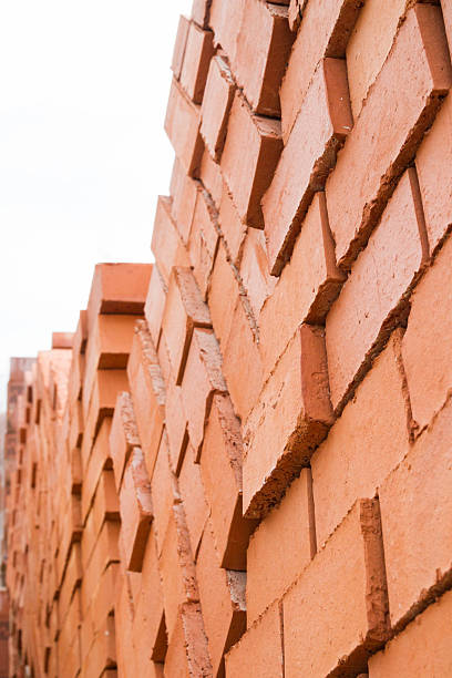istock The red brick building on the basis of 586079666