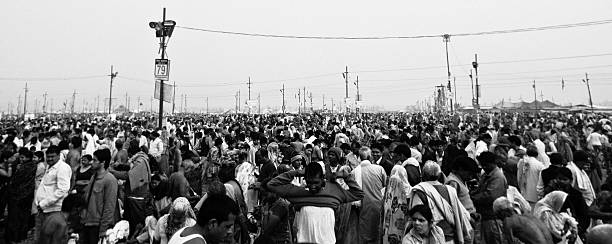 istock Kumbh Mela in Allahabad 586082354