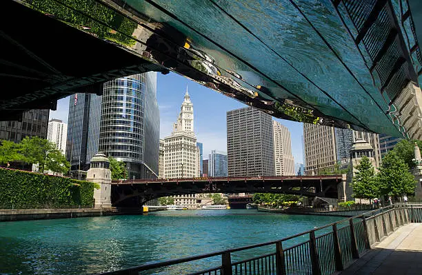 Photo of Along the Chicago River.