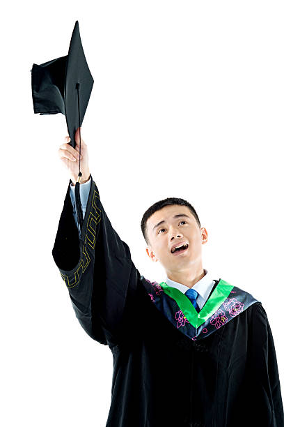 istock Happy male graduate 586160650