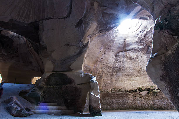 jaskinia ar bet guvrin national park - rock quarry zdjęcia i obrazy z banku zdjęć
