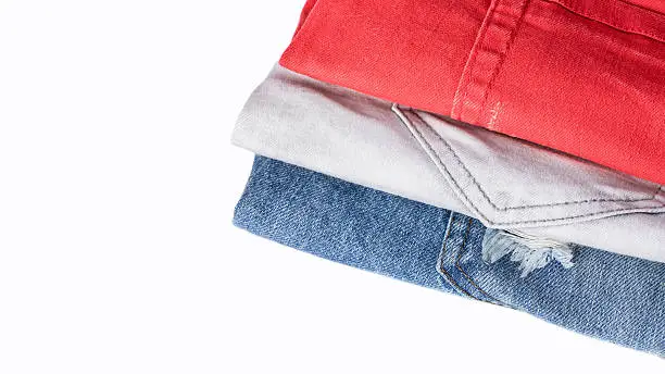 Photo of Variety of denim or jeans