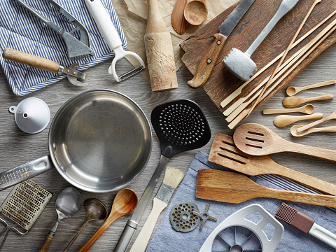 Varios utensilios de cocina photo