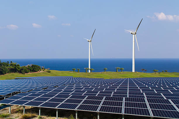istock Image of the renewable energy 586163508