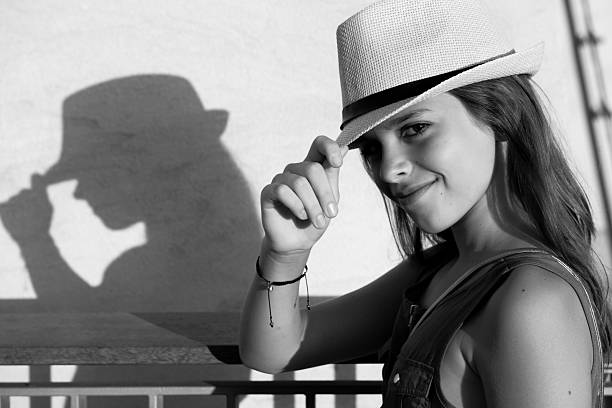 istock Little Girl with Hat 586165386