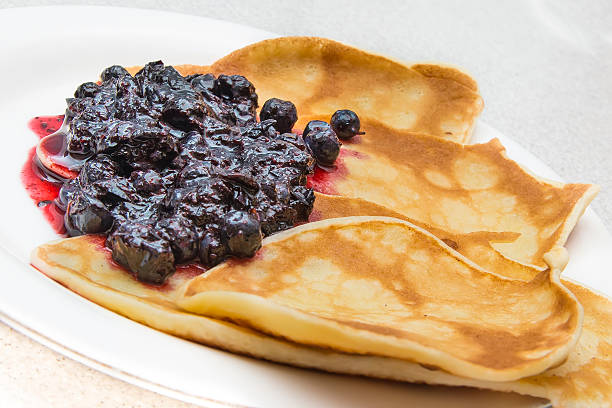 istock pancakes with bilberry jam 586167206
